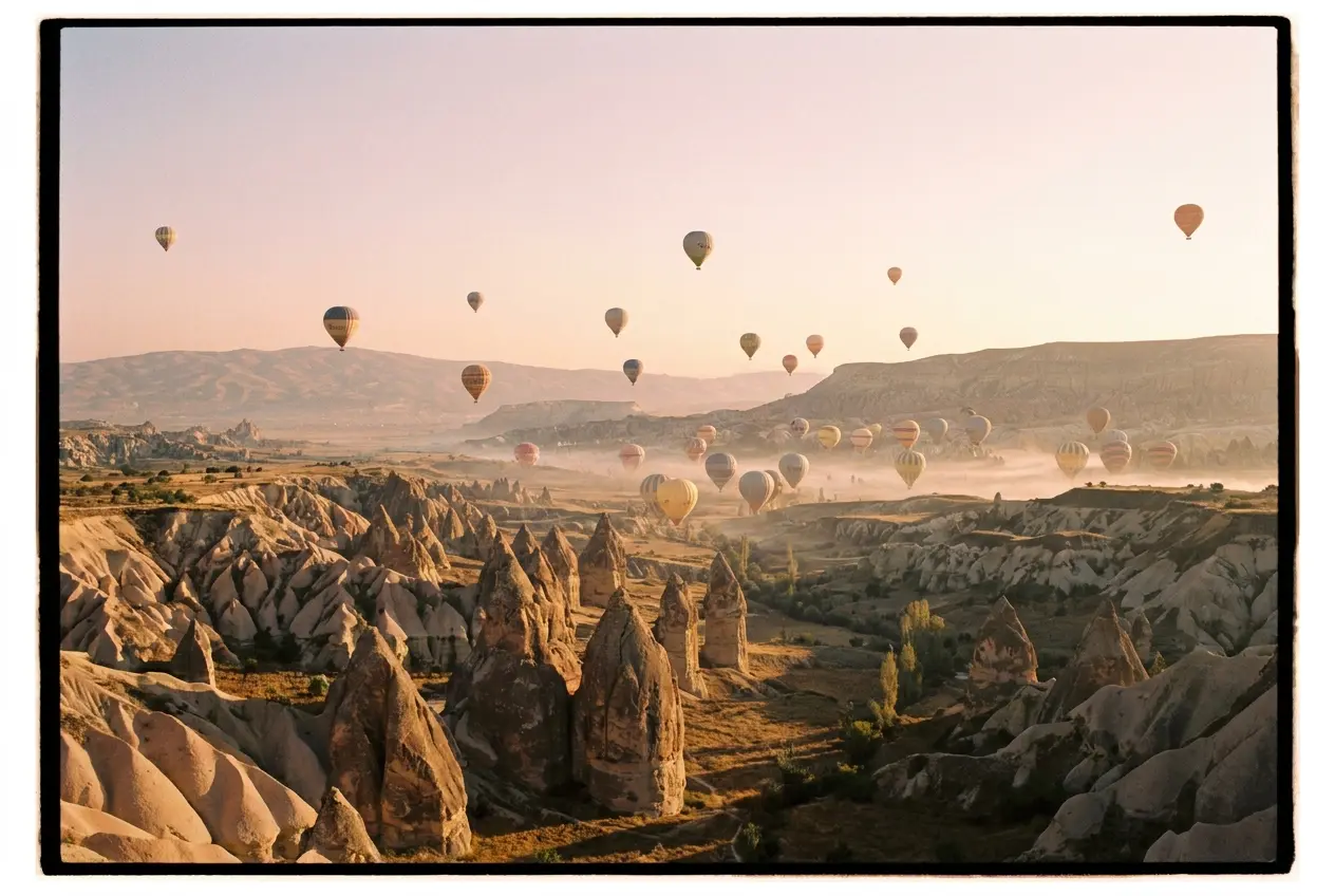 Şafakta Balon Uçuşu