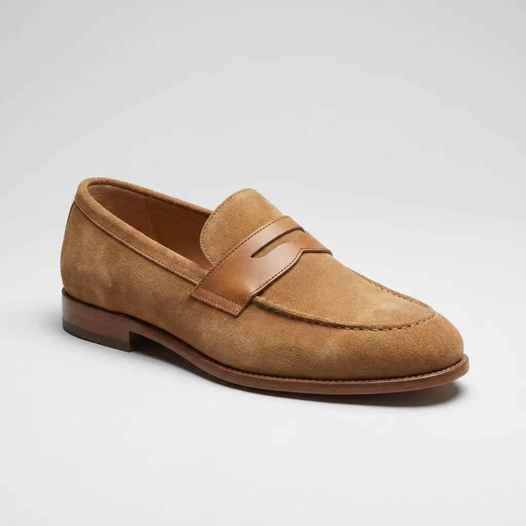 Süet Taba Loafer